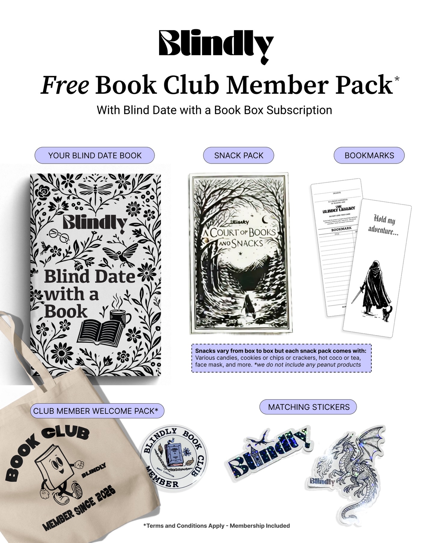 Blindly Books Facebook ad