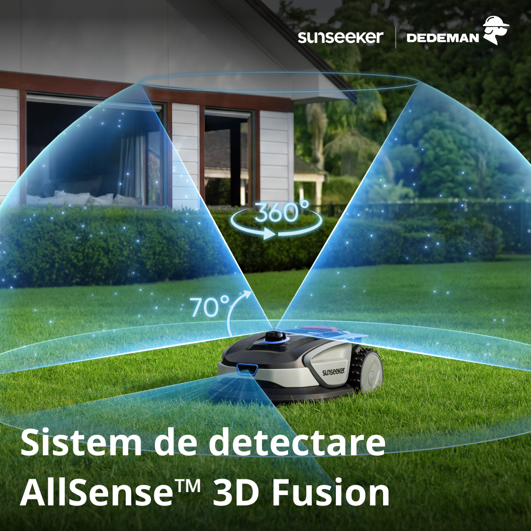 DEDEMAN Facebook ad: Sunseeker S4 are grijă de gazonul tău cu…
