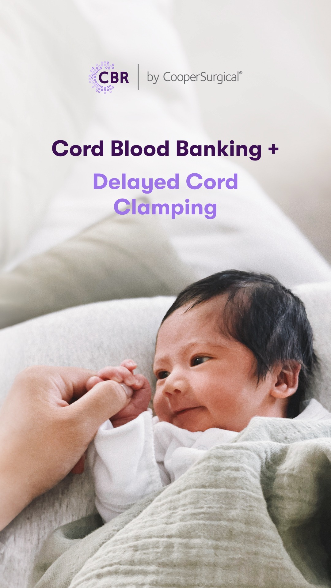 Cord Blood Registry Facebook ad