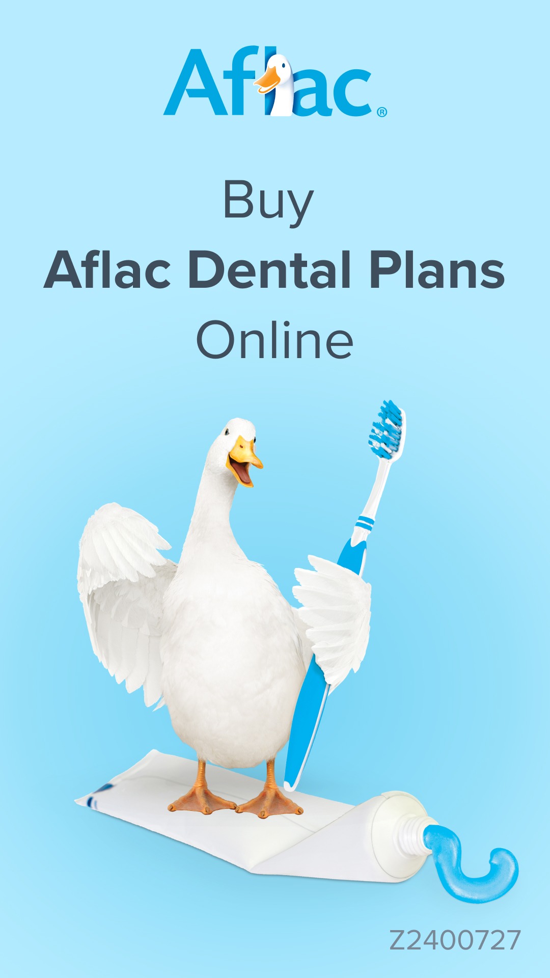 Aflac Duck Facebook ad