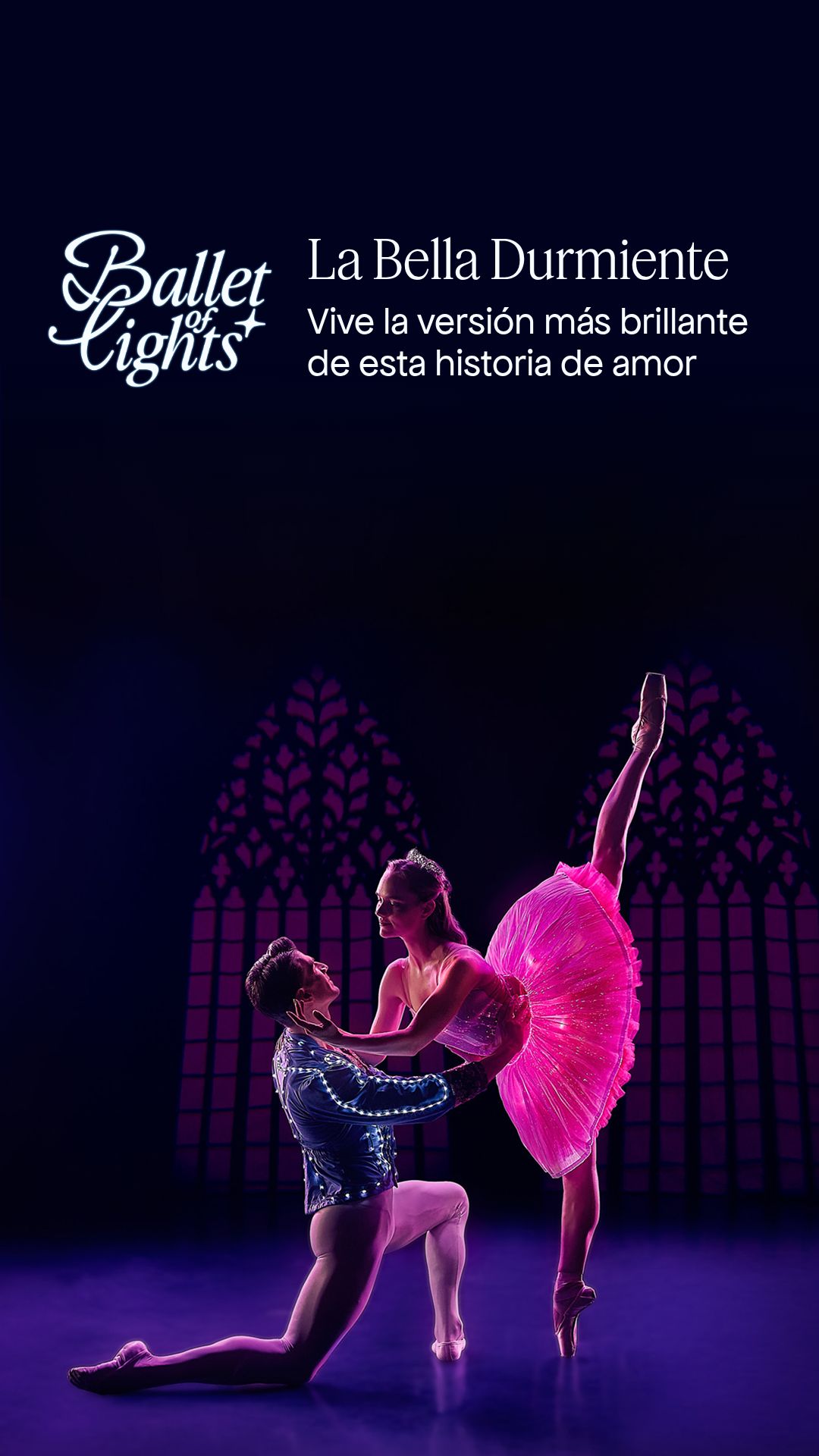 Ballet of Lights Facebook ad