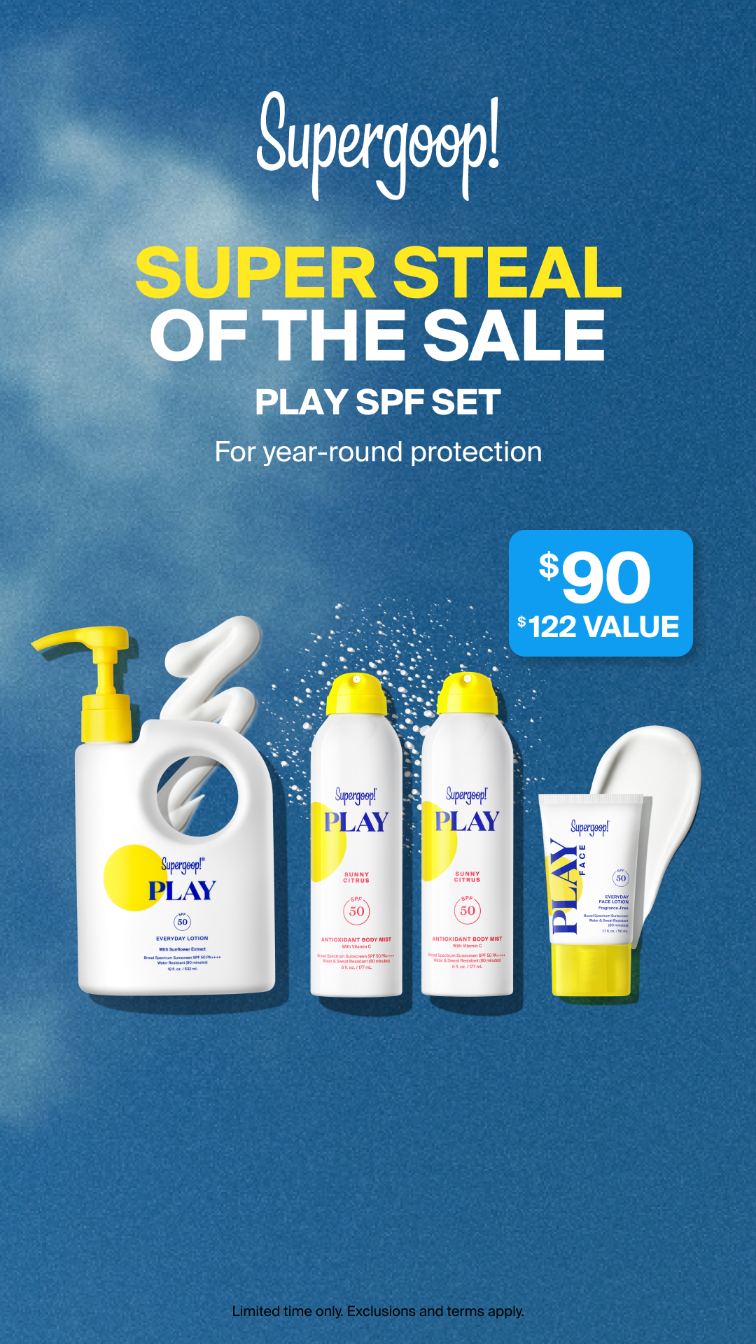 Supergoop Facebook ad