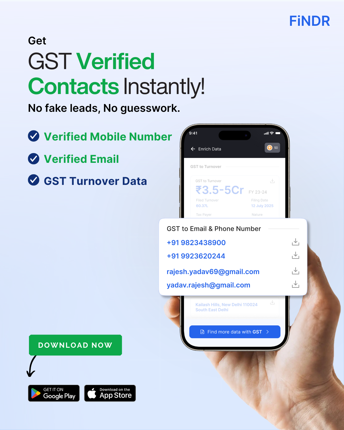FindR Facebook ad
