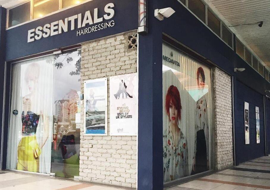 EssentialsHairdressing Kuching Facebook ad: Award Winning Team who specialised in Haircut, HairColor…