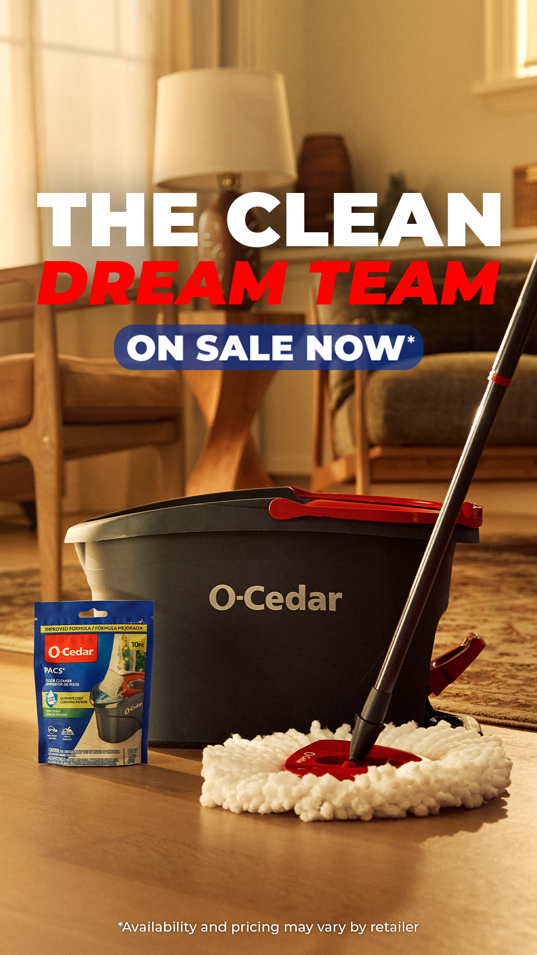 O-Cedar Facebook ad