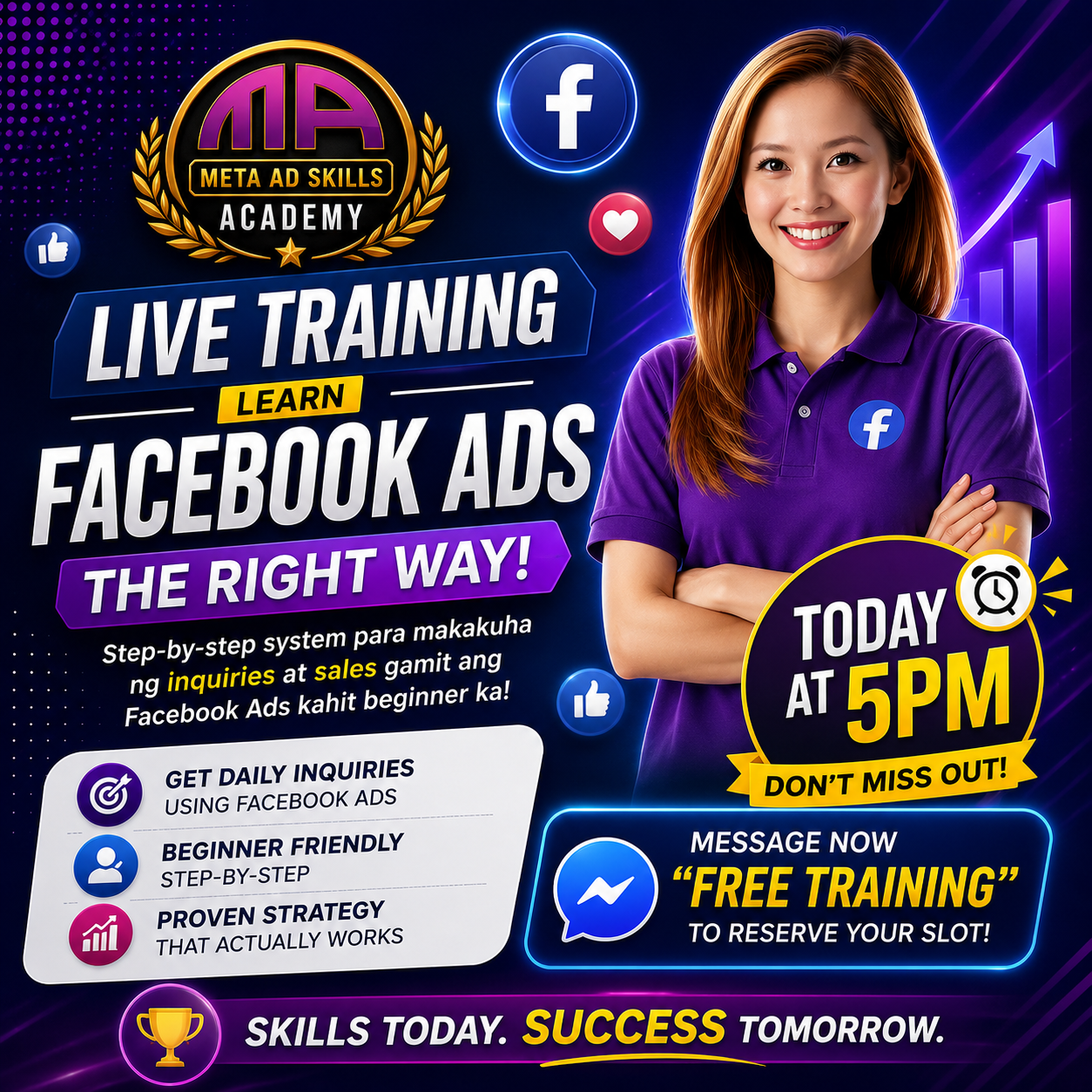 Meta Ad Skills Academy Ph Facebook ad: How to Get Sales Using Meta Ads!
