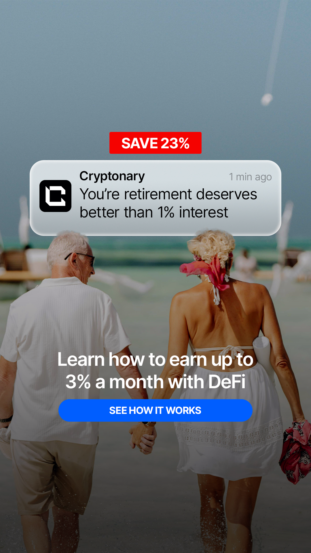 Cryptonary Facebook ad