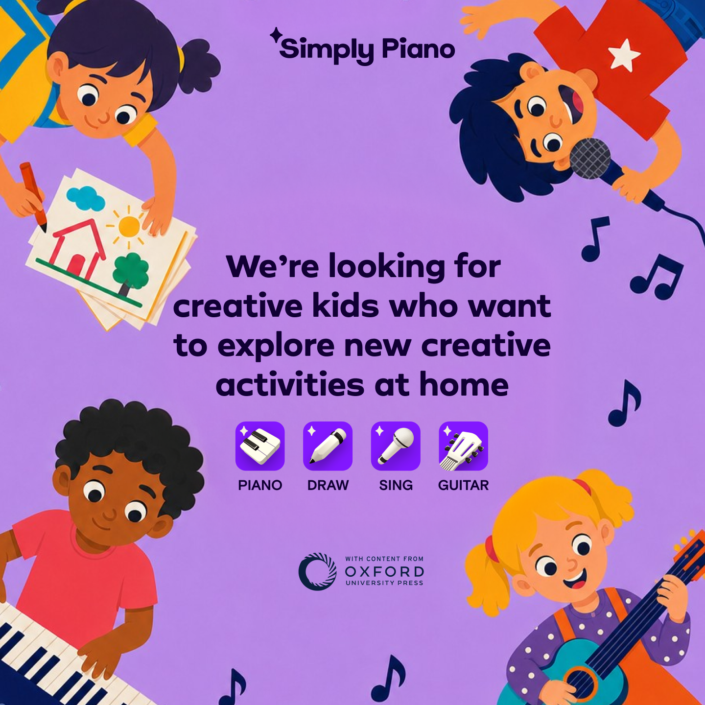 Simply - Kids Creative Hub Facebook ad