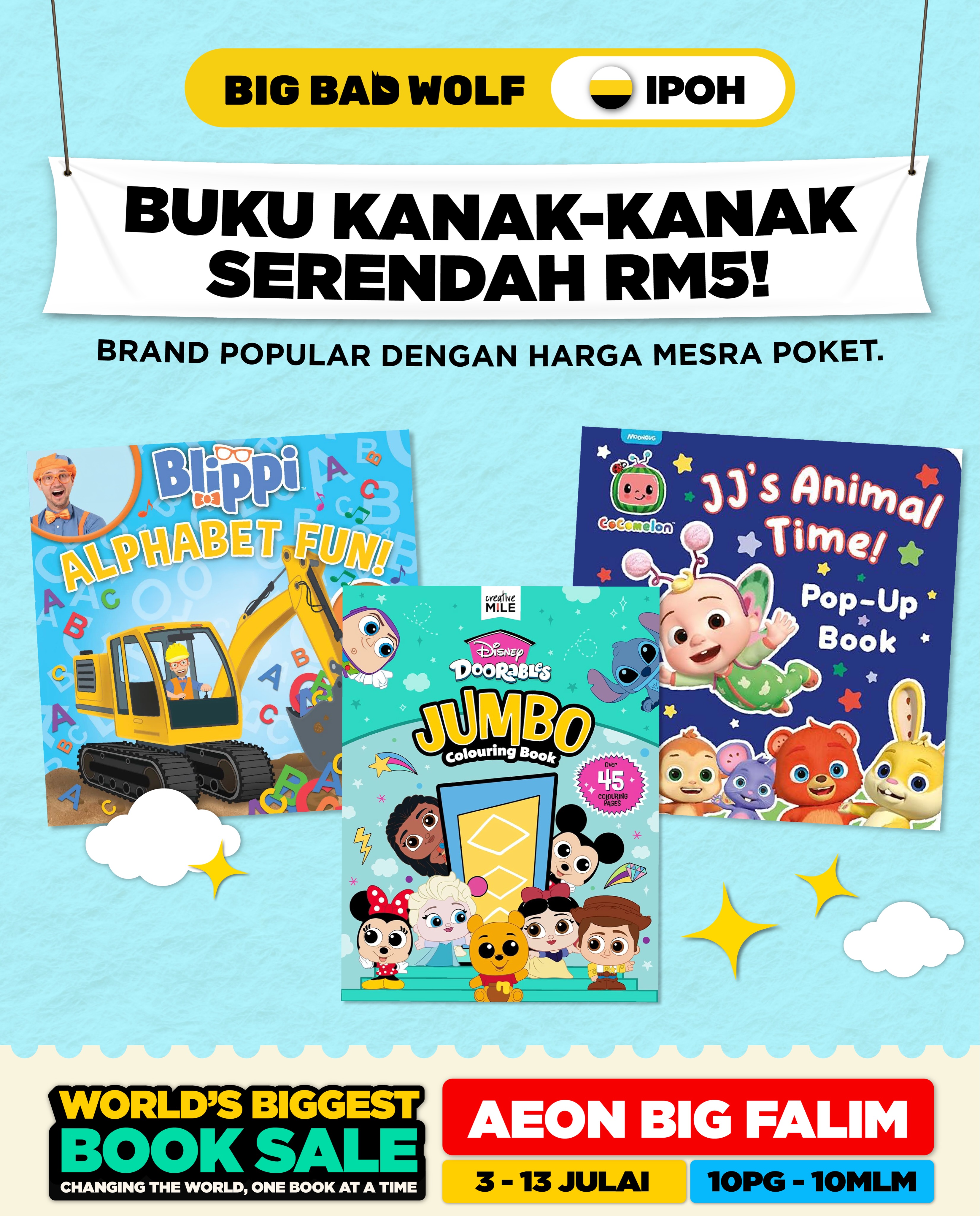 Big Bad Wolf Books Facebook ad