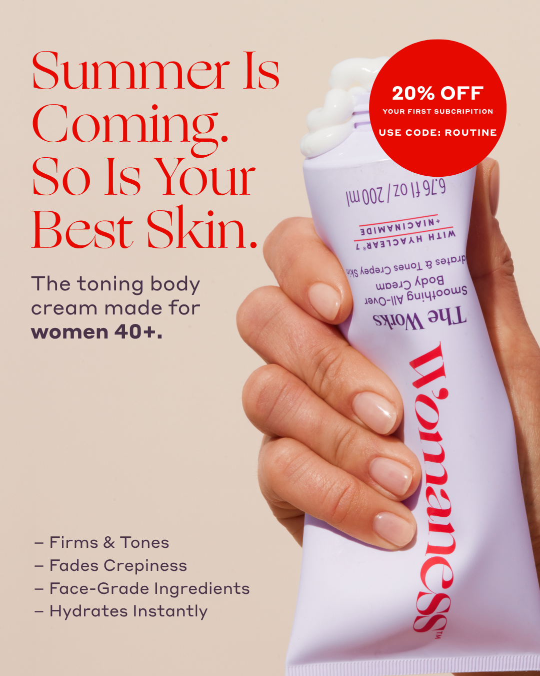 Womaness️ Facebook ad