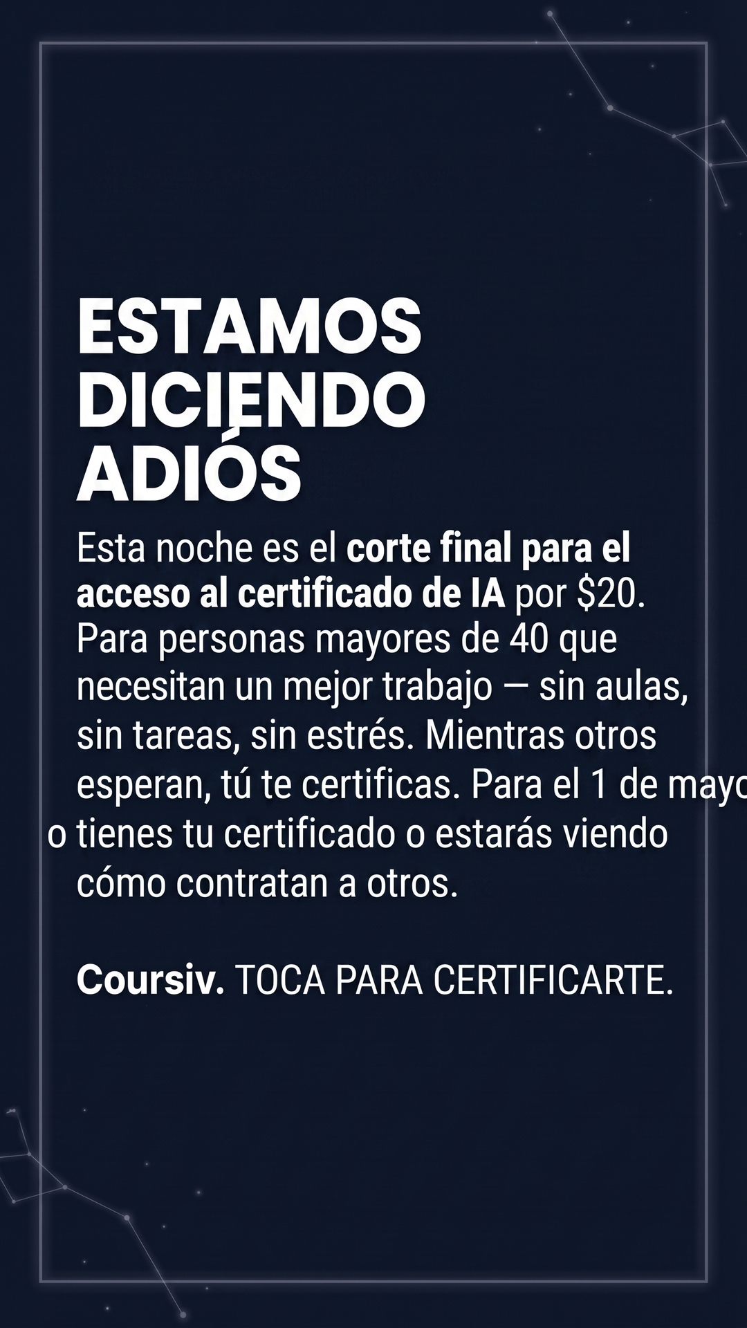 Coursiv Facebook ad