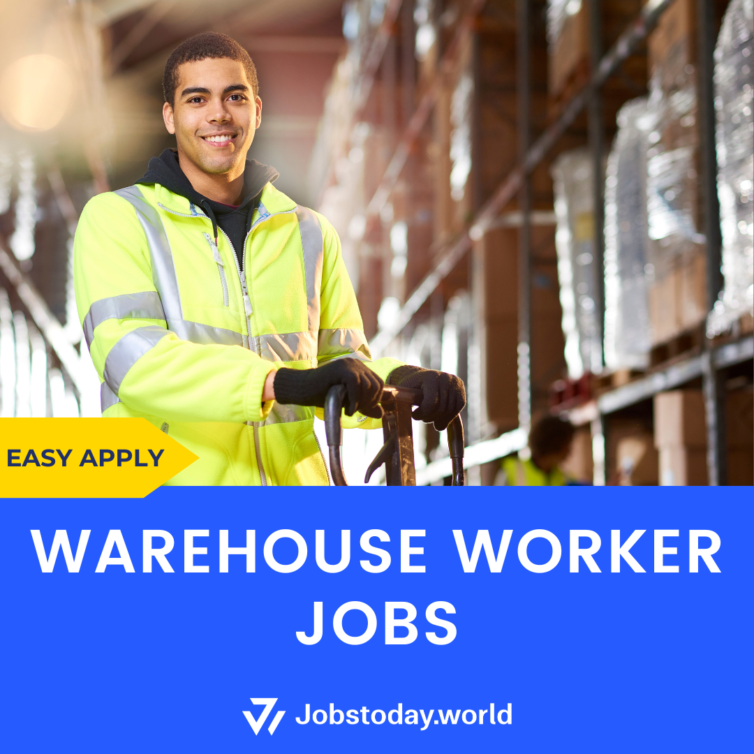 Jobstoday.World Facebook ad: Earn More with Warehouse Work Abroad