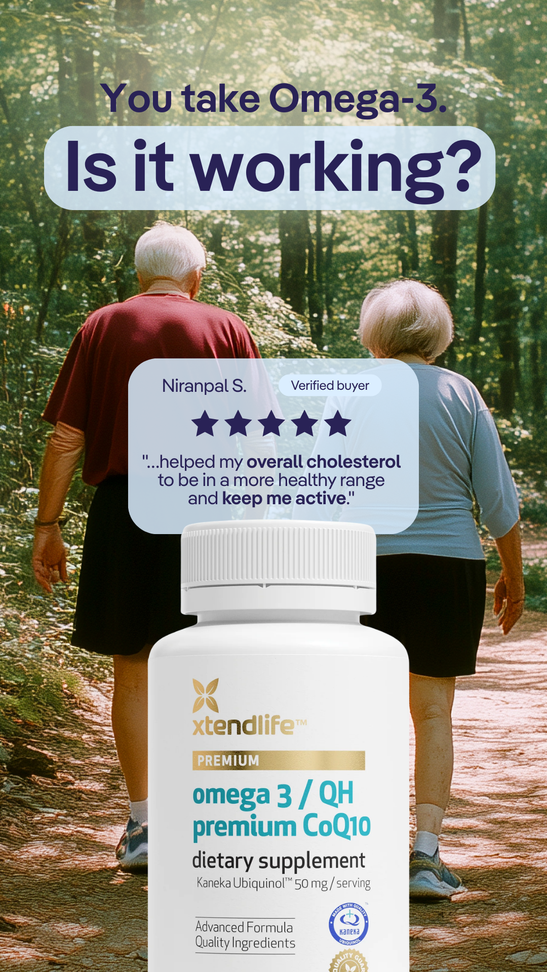 Xtendlife Facebook ad from Mar 23, 2026