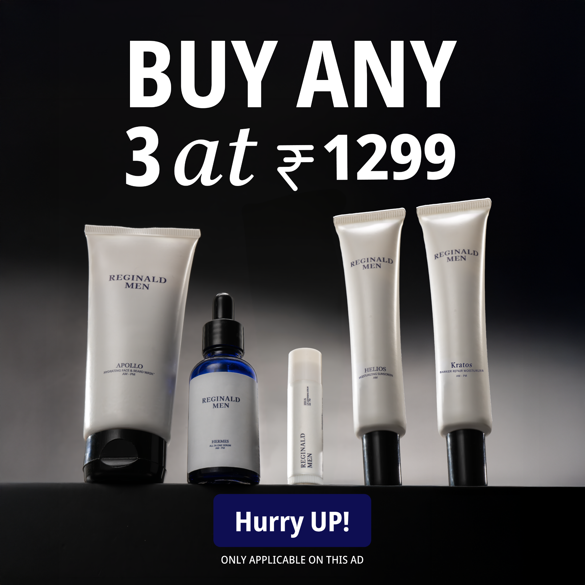 Reginald Men Facebook ad
