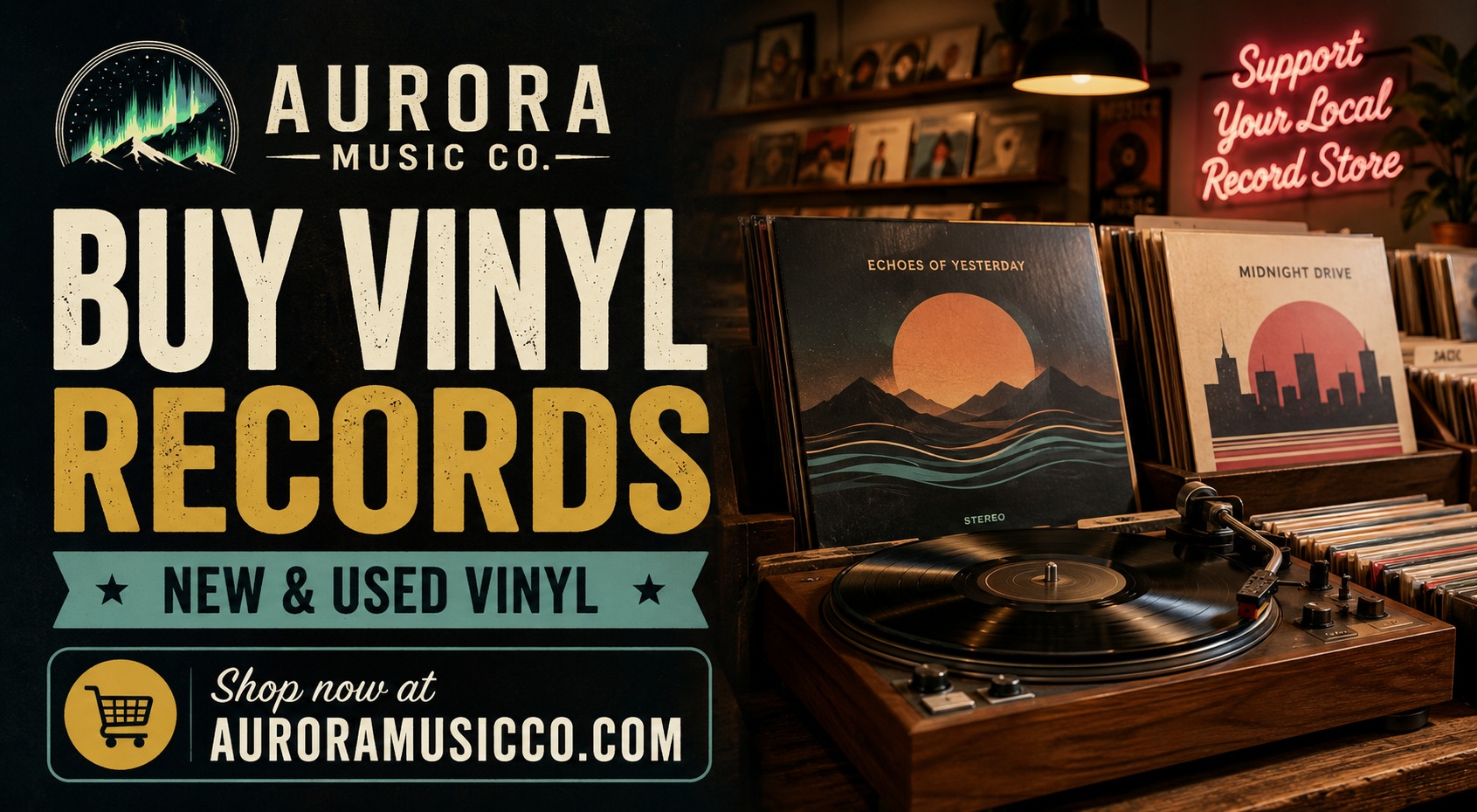 Aurora Music Company - DeKalb Facebook ad: Aurora Music: Guitar Store, Repairs, & Lessons in DeKalb…