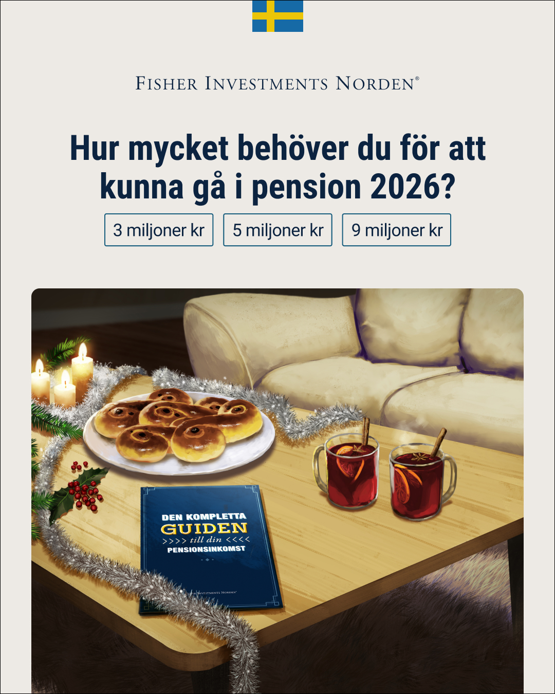Fisher Investments Norden - Sverige Facebook ad