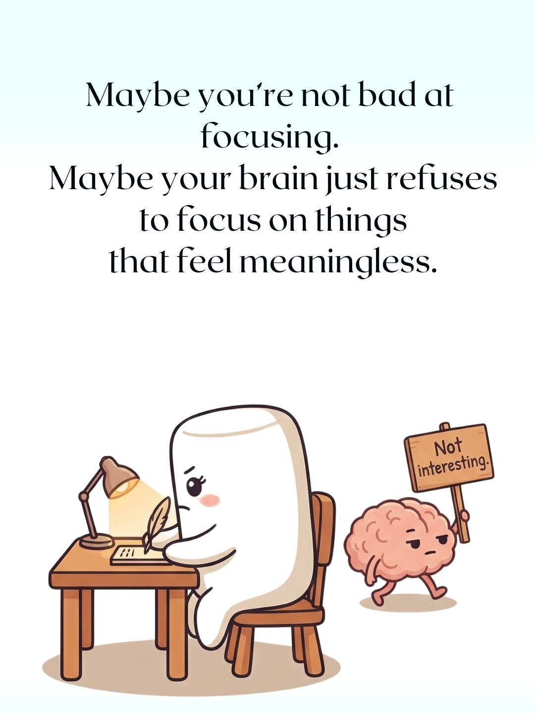 Hey itsmarshie Facebook ad: Take the free ADHD traits quiz!
