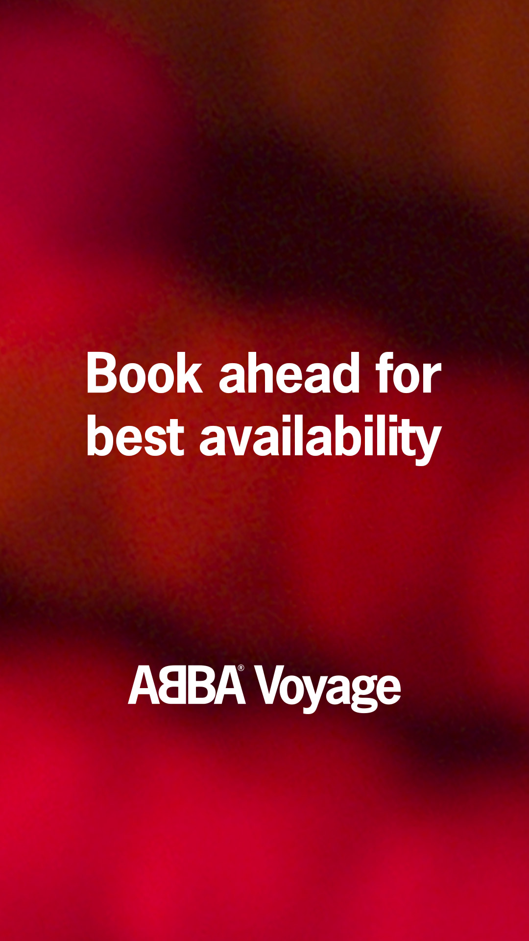 ABBA Voyage Facebook ad