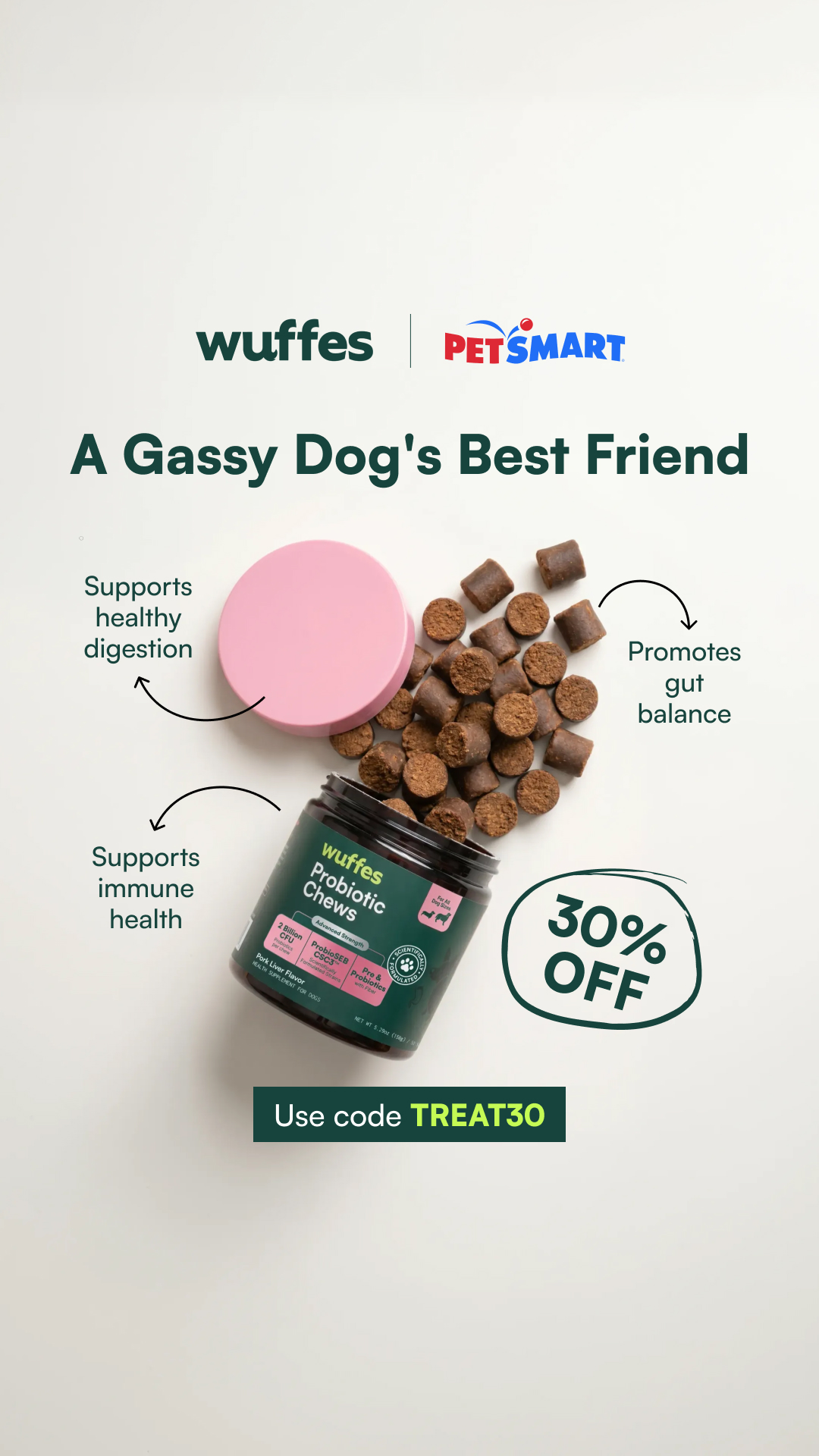 Wuffes Facebook ad