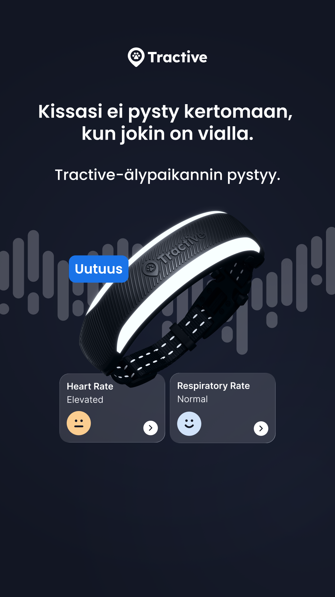 Tractive Facebook ad