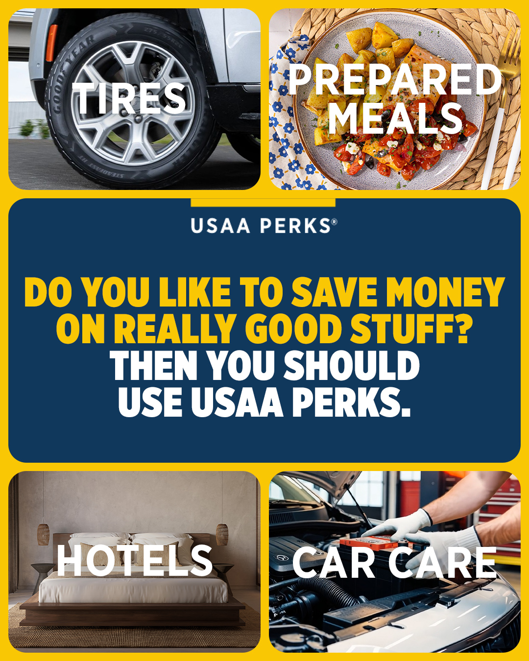 USAA Facebook ad
