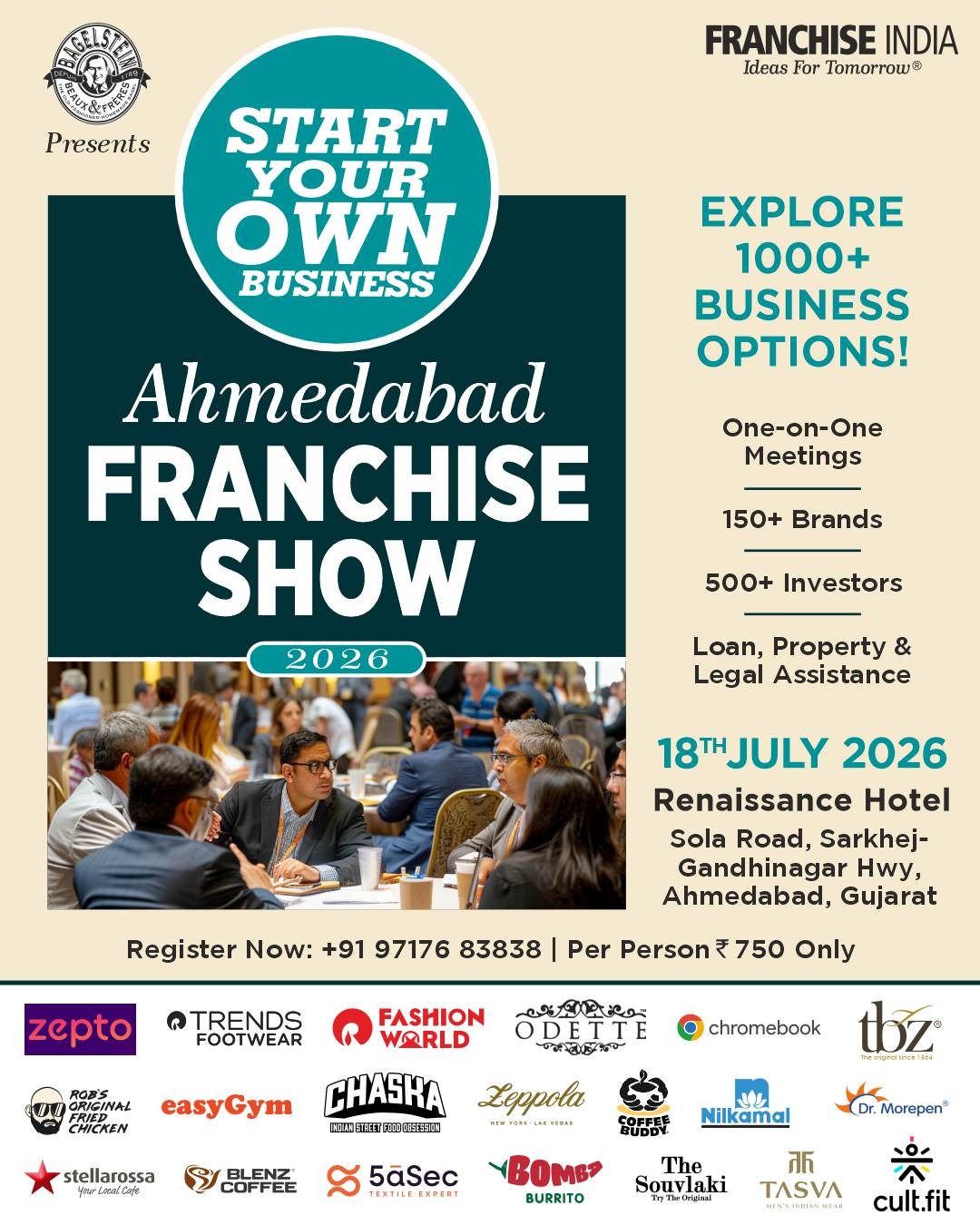 Franchise India Brands Ltd. Facebook ad