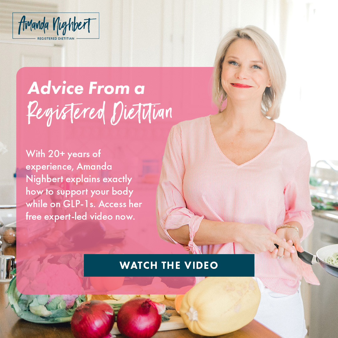 Amanda Nighbert, Registered Dietitian Facebook ad
