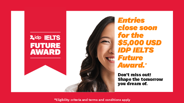 IELTS by IDP Facebook ad