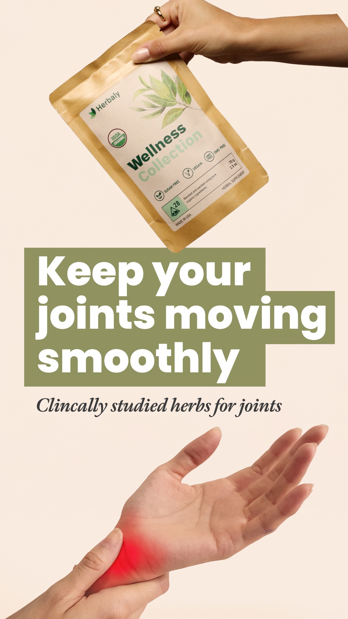 Herbaly Facebook ad