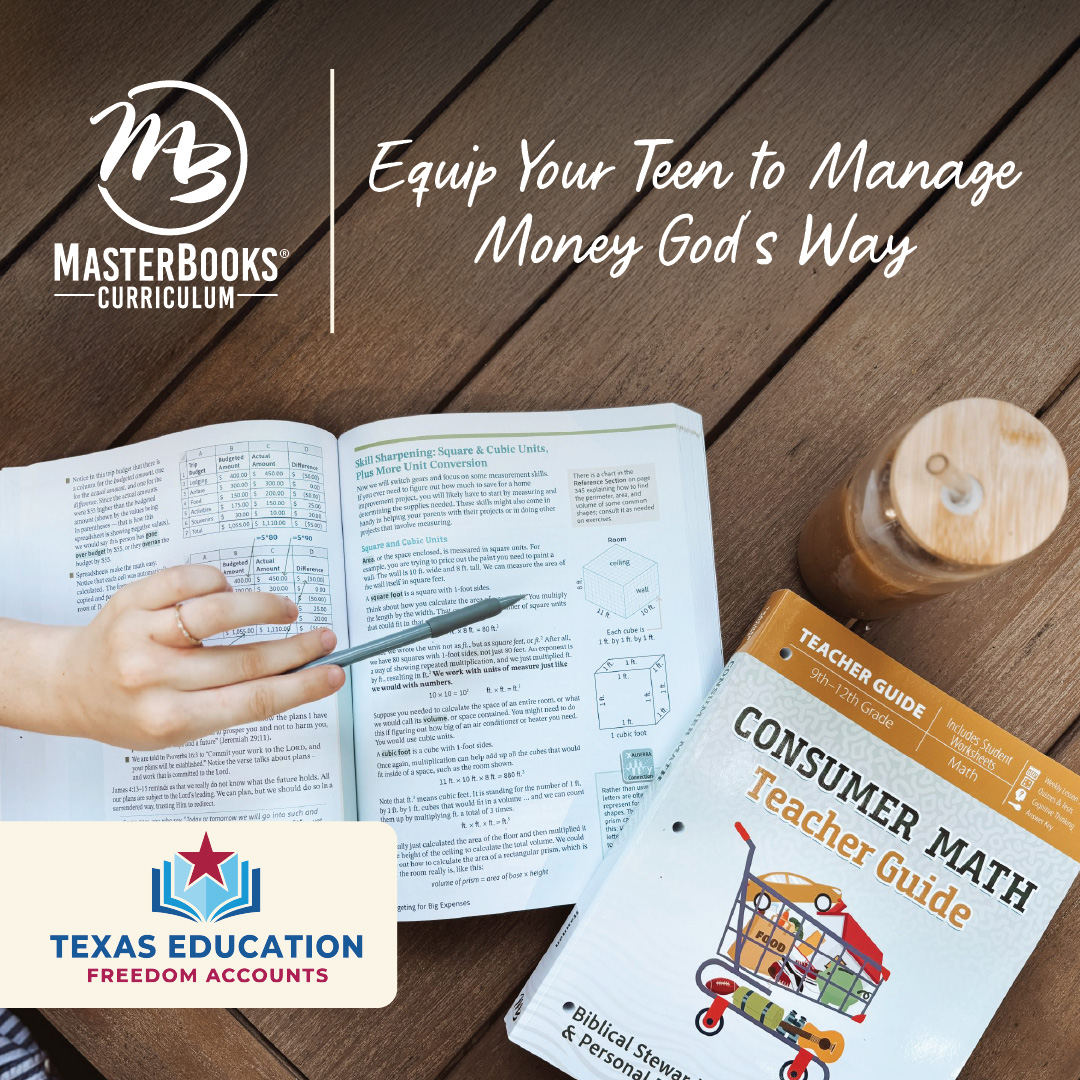 Master Books Facebook ad