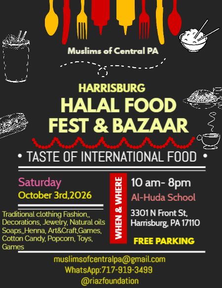 Mohammad Fiaz Facebook ad: Harrisburg Halal Food Fest & Bazaar