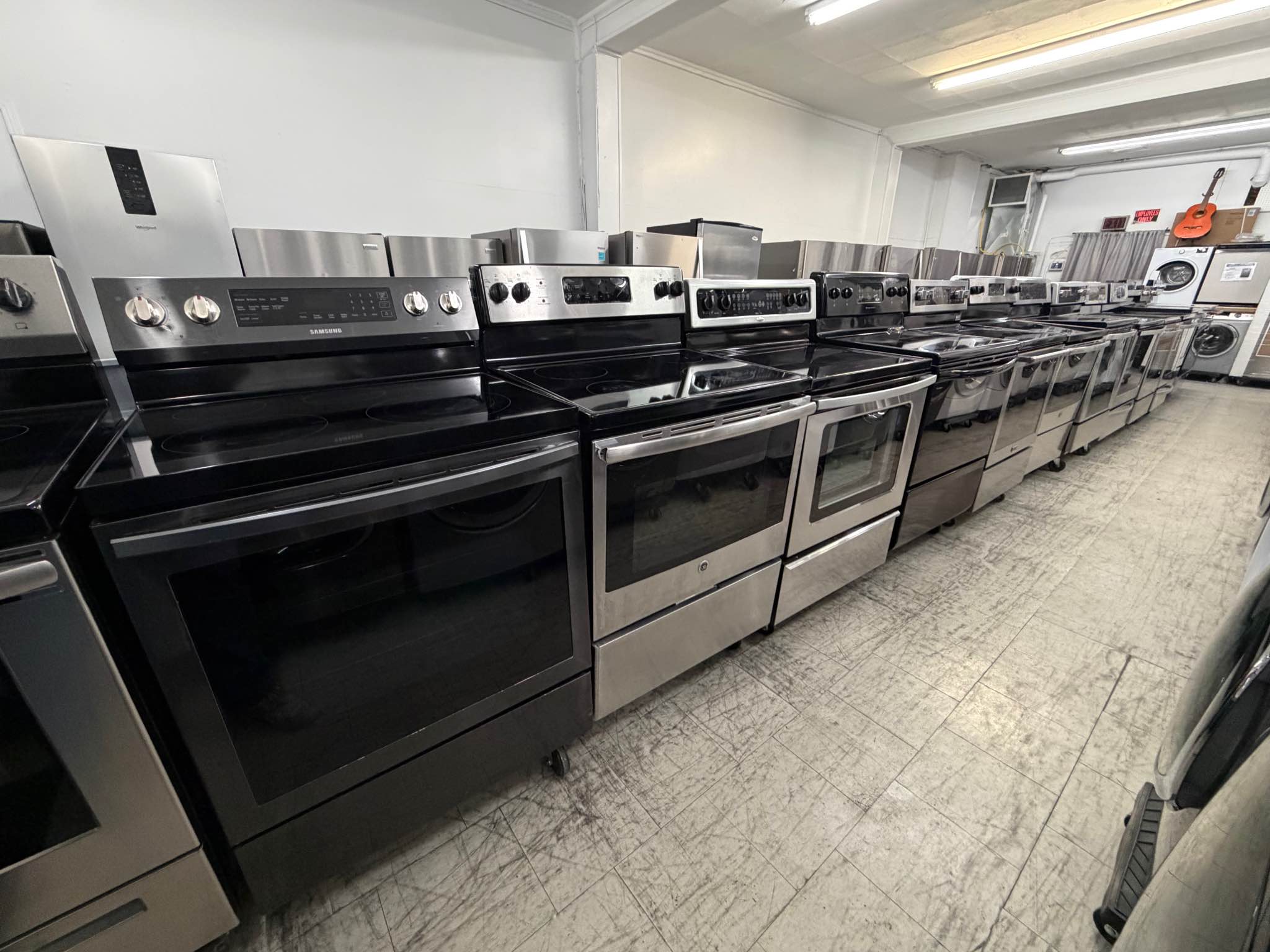 Richard Ortega Facebook ad: APPLIANCES FOR SALE • STOVES • REFRIGERATORS • WASHERS •…