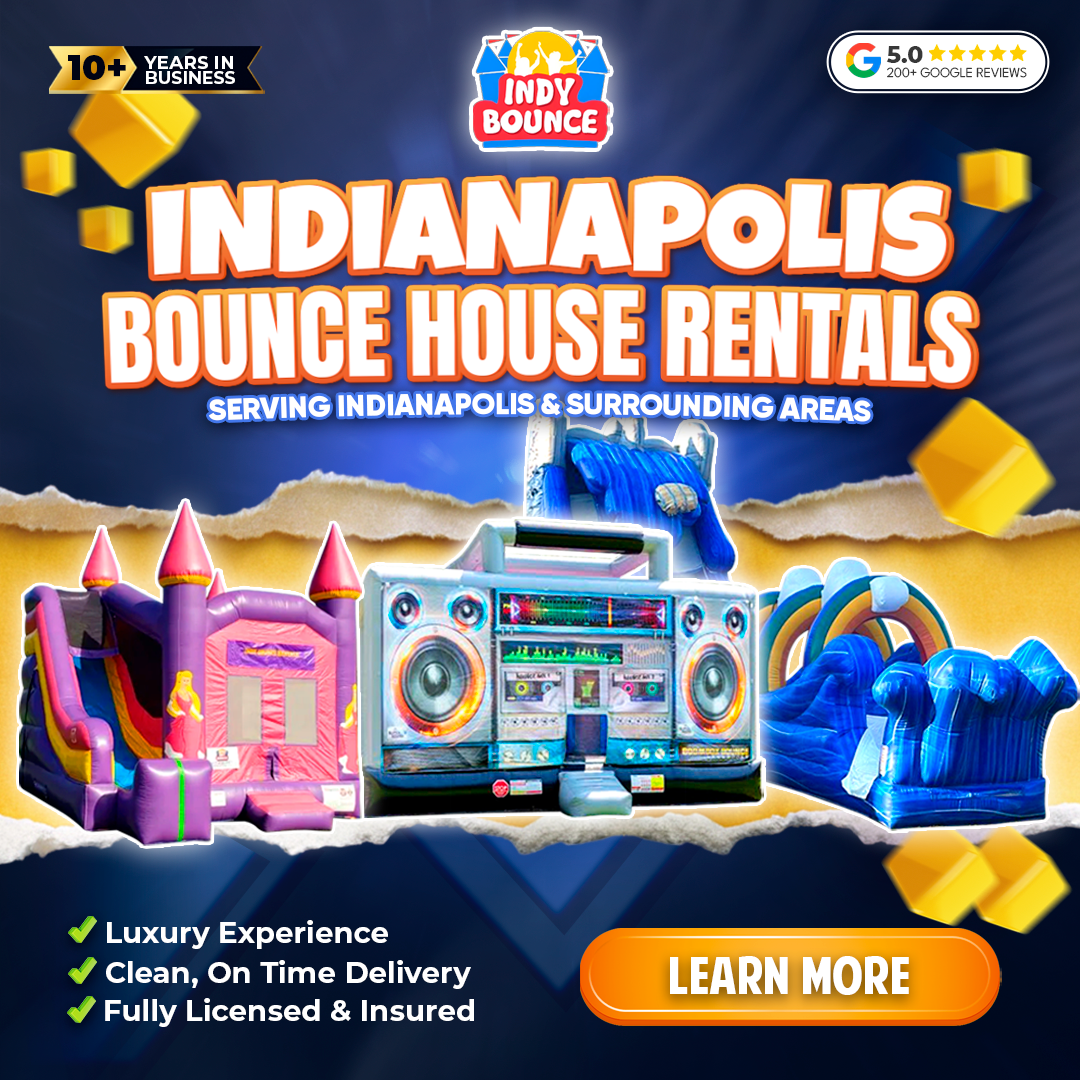 Indy Bounce Facebook ad: SAVE YOUR DATE NOW!