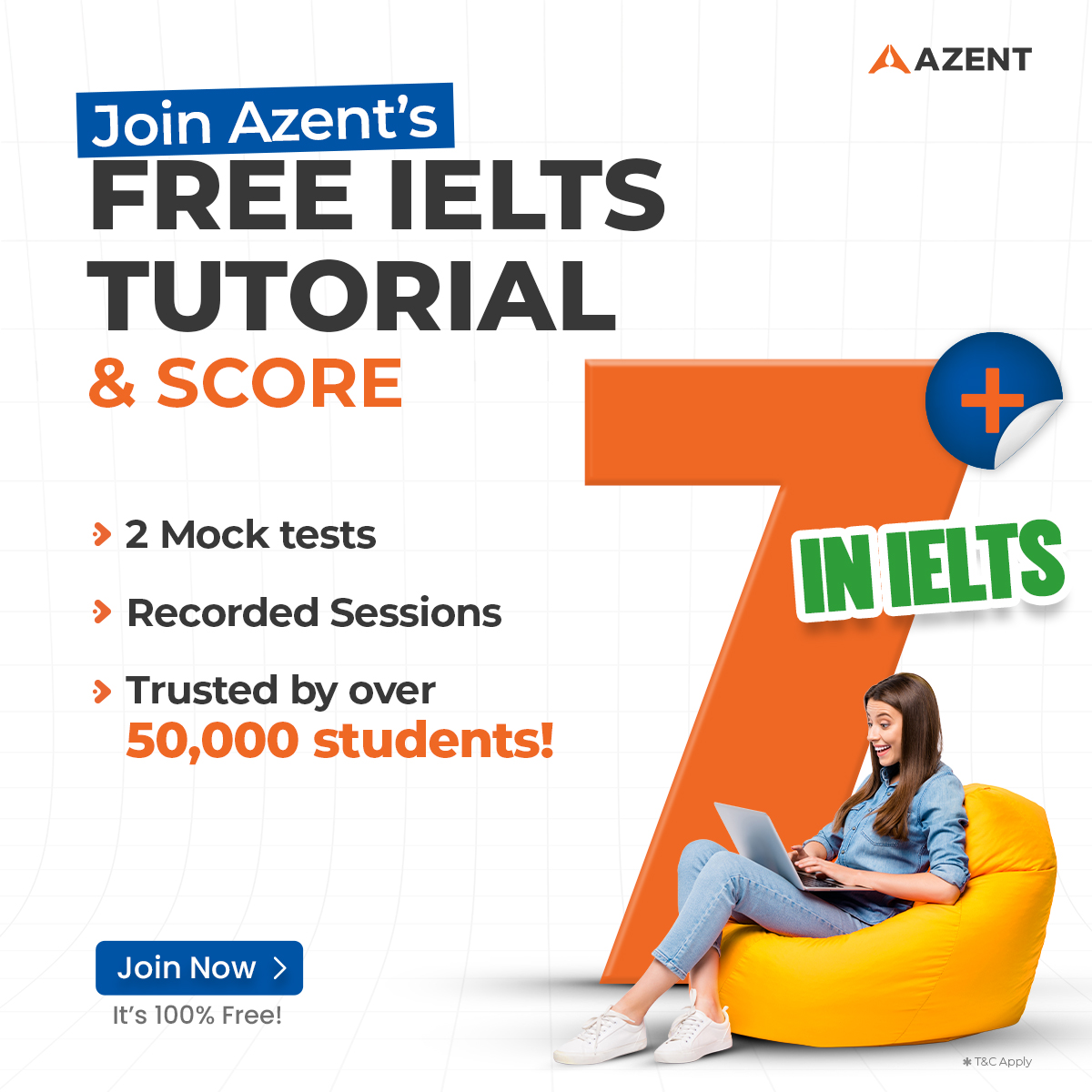 Azent Overseas Education Facebook ad
