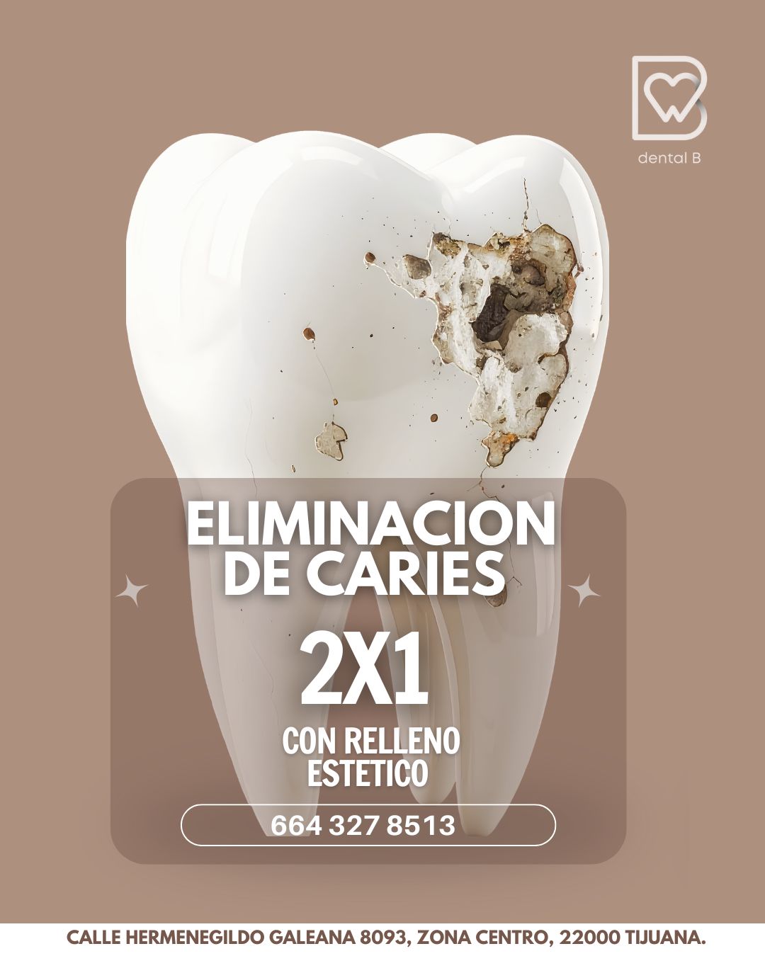 Dental B Facebook ad: ¡Recupera tu sonrisa con Dental B!