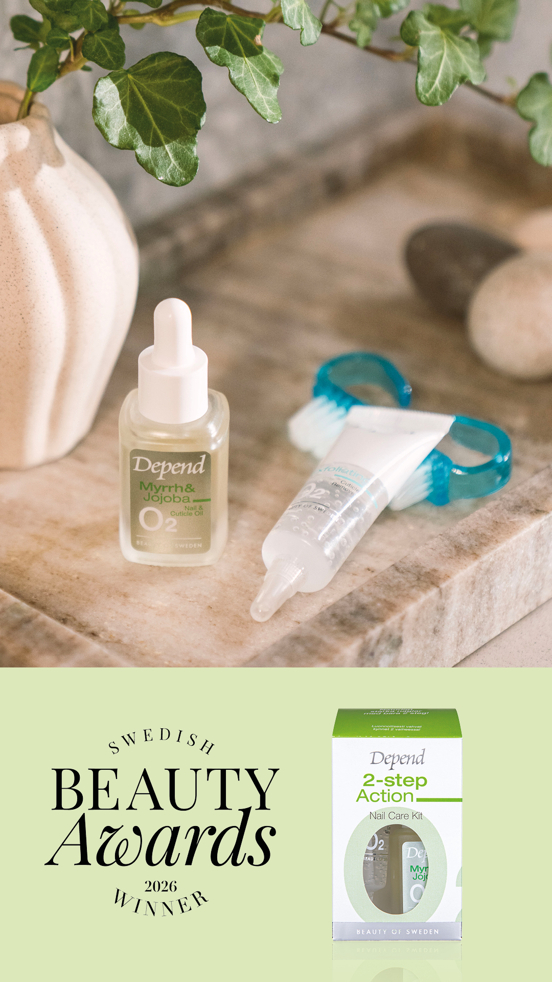 Depend Cosmetic Facebook ad