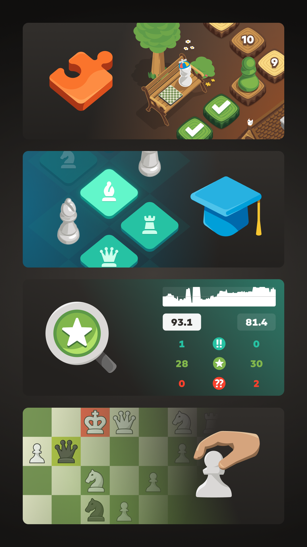 Chess.com Facebook ad: The greatest game in the world, in your pocket!