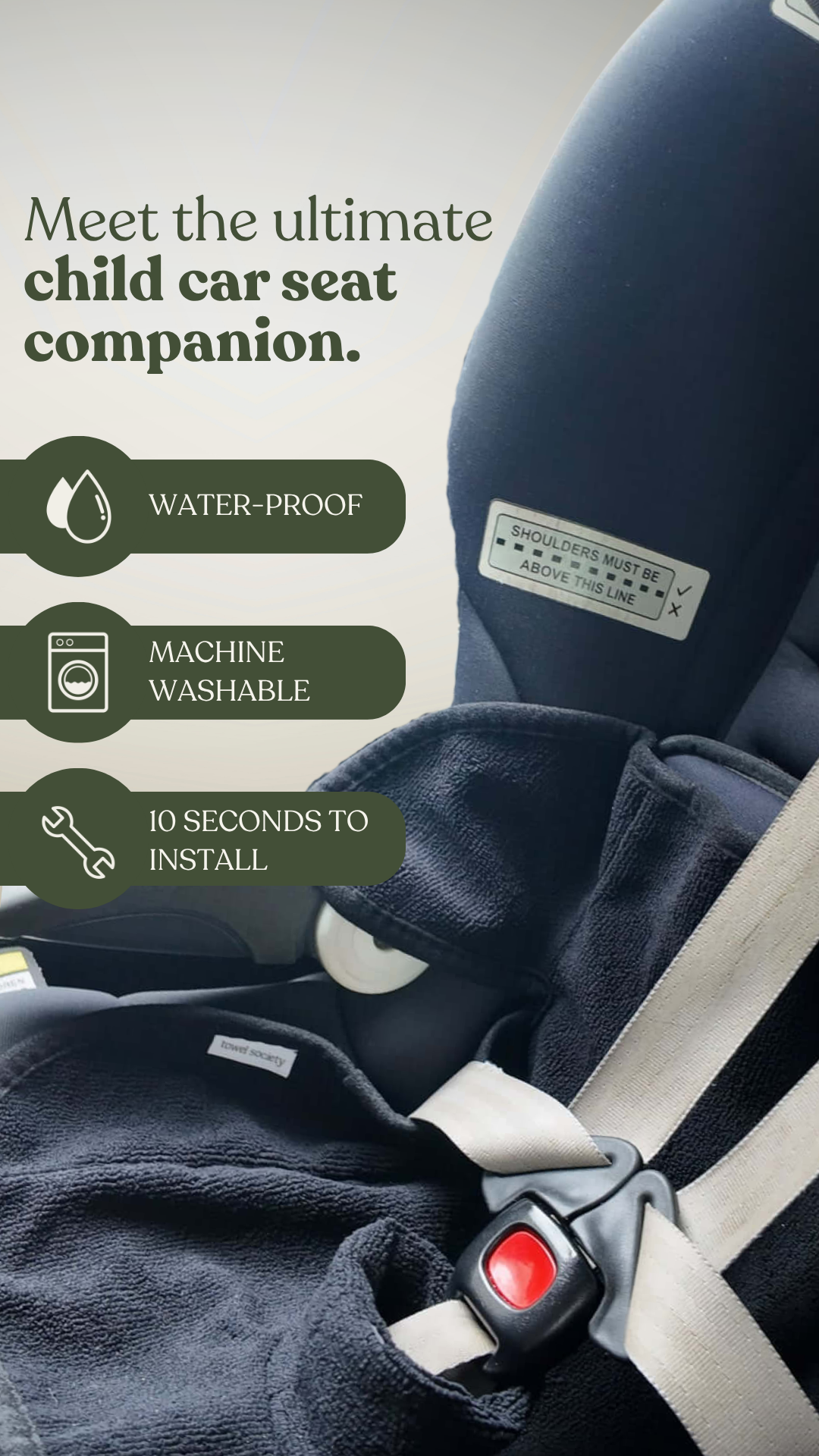 Towel Society Facebook ad