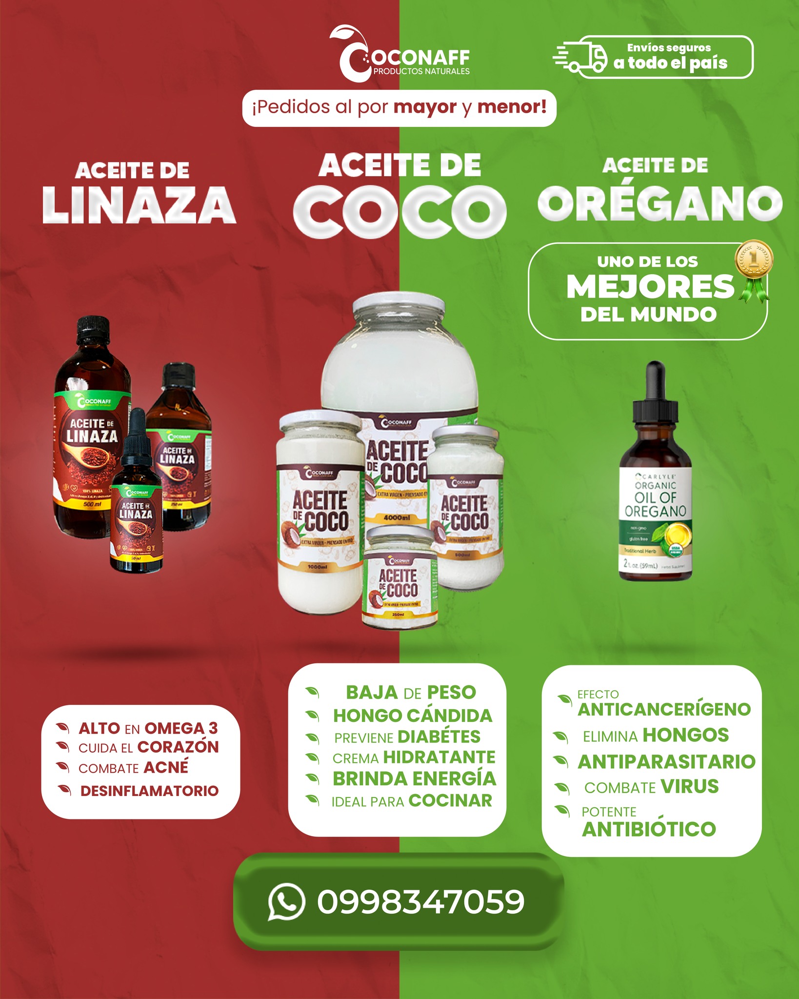 Coconaff Facebook ad