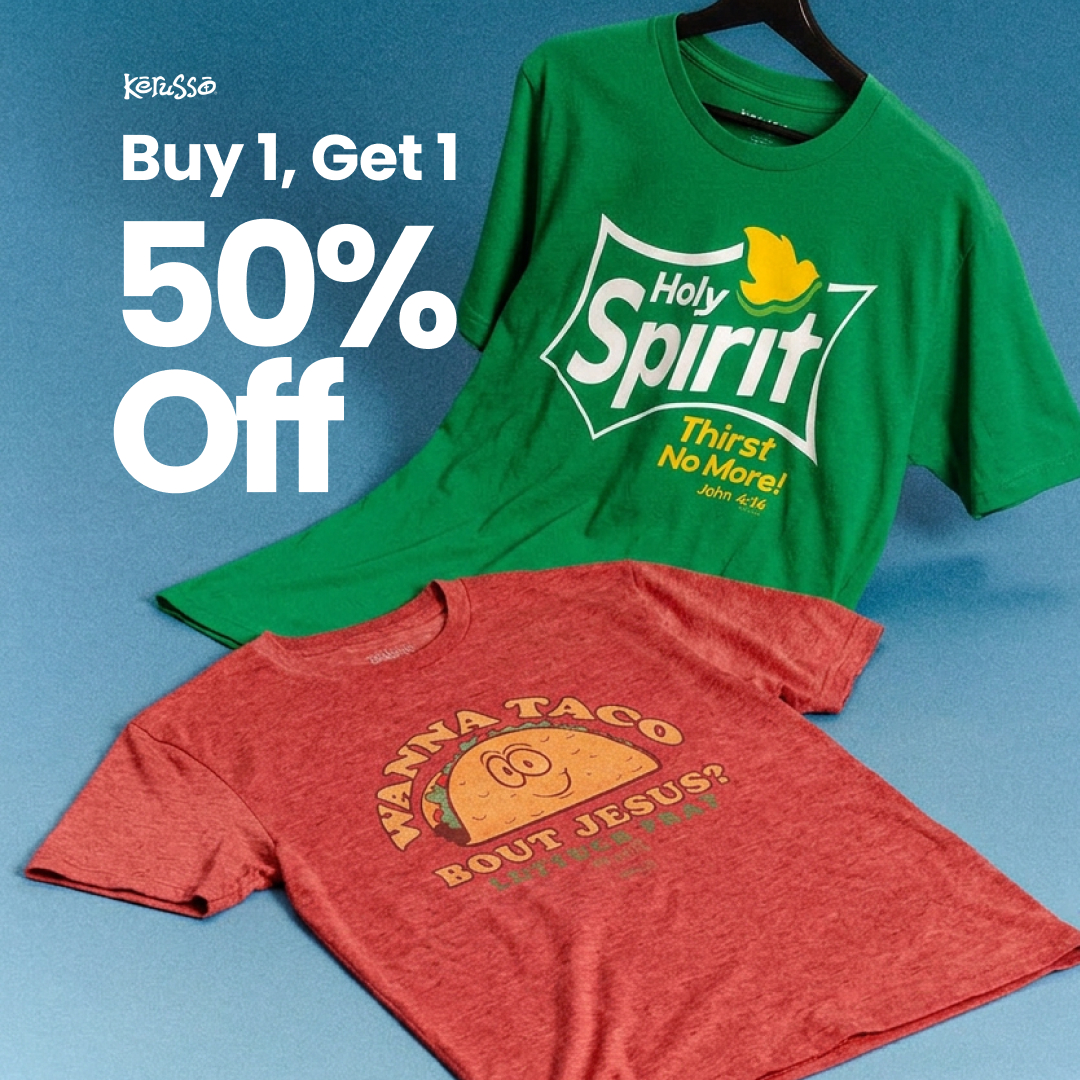 Kerusso Facebook ad: Buy 1, Get 1 50% Off!