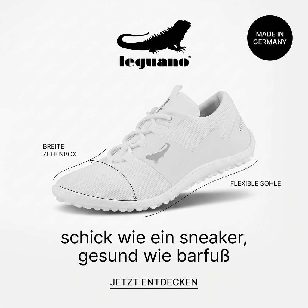 leguano Barfußschuhe Facebook ad