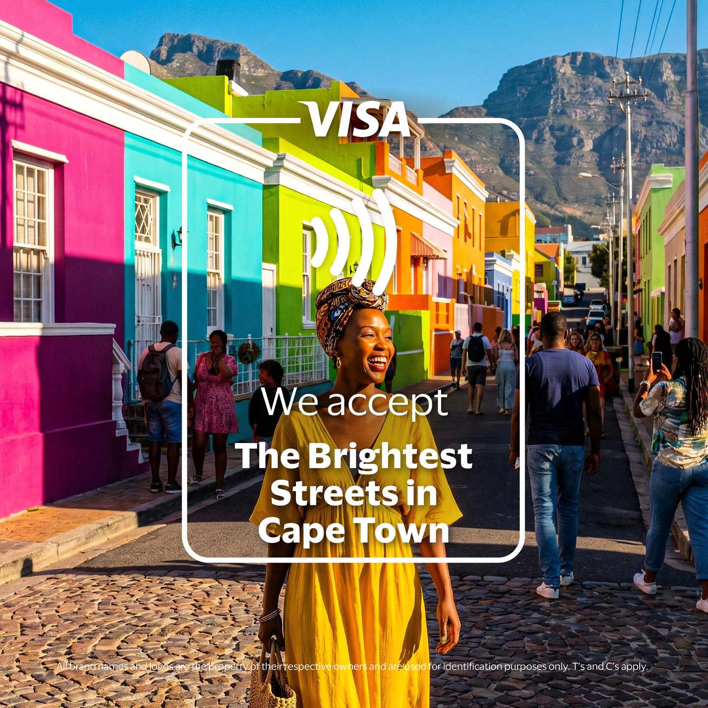 Visa Facebook ad: Fly to South Africa and explore the colourful…