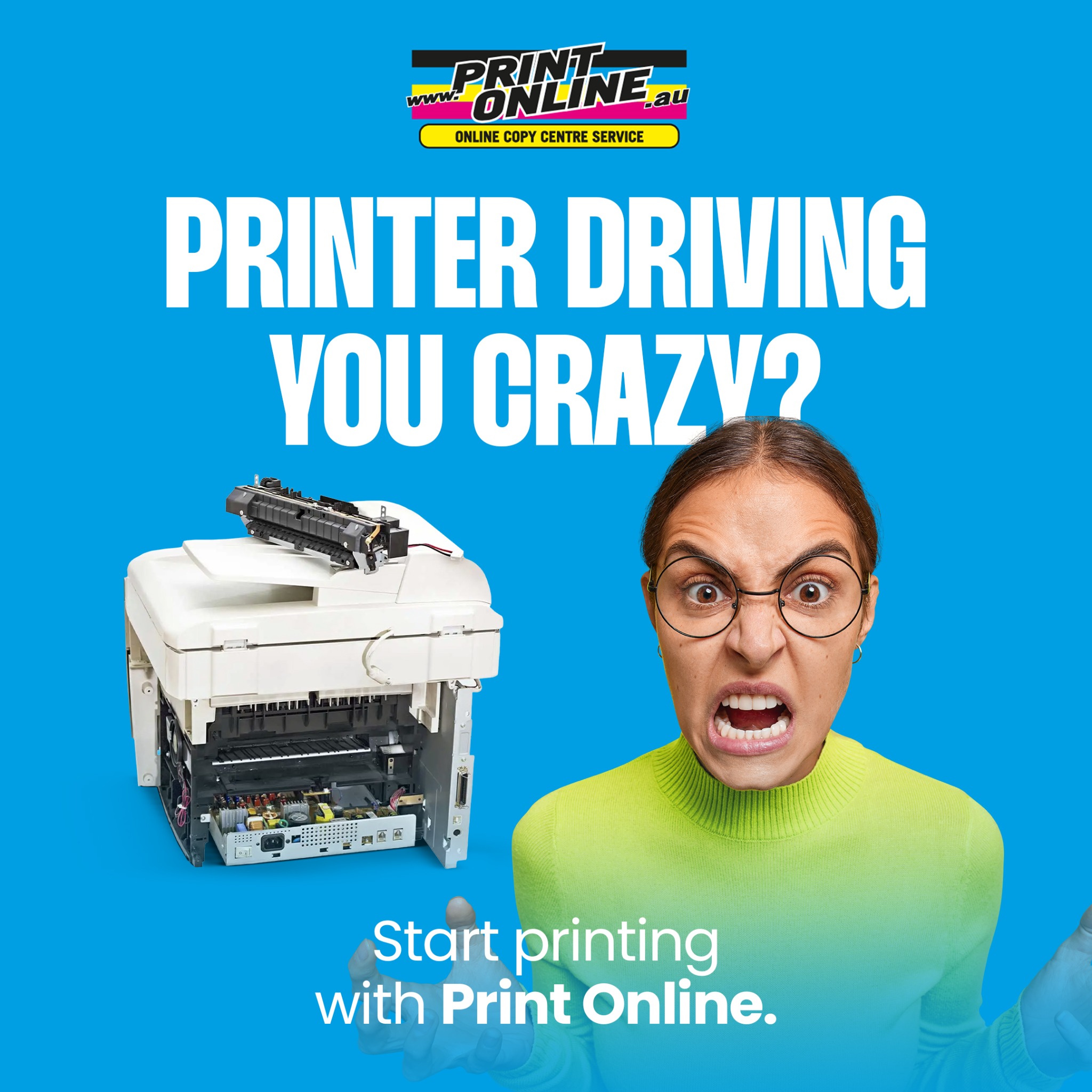 Print Online Facebook ad