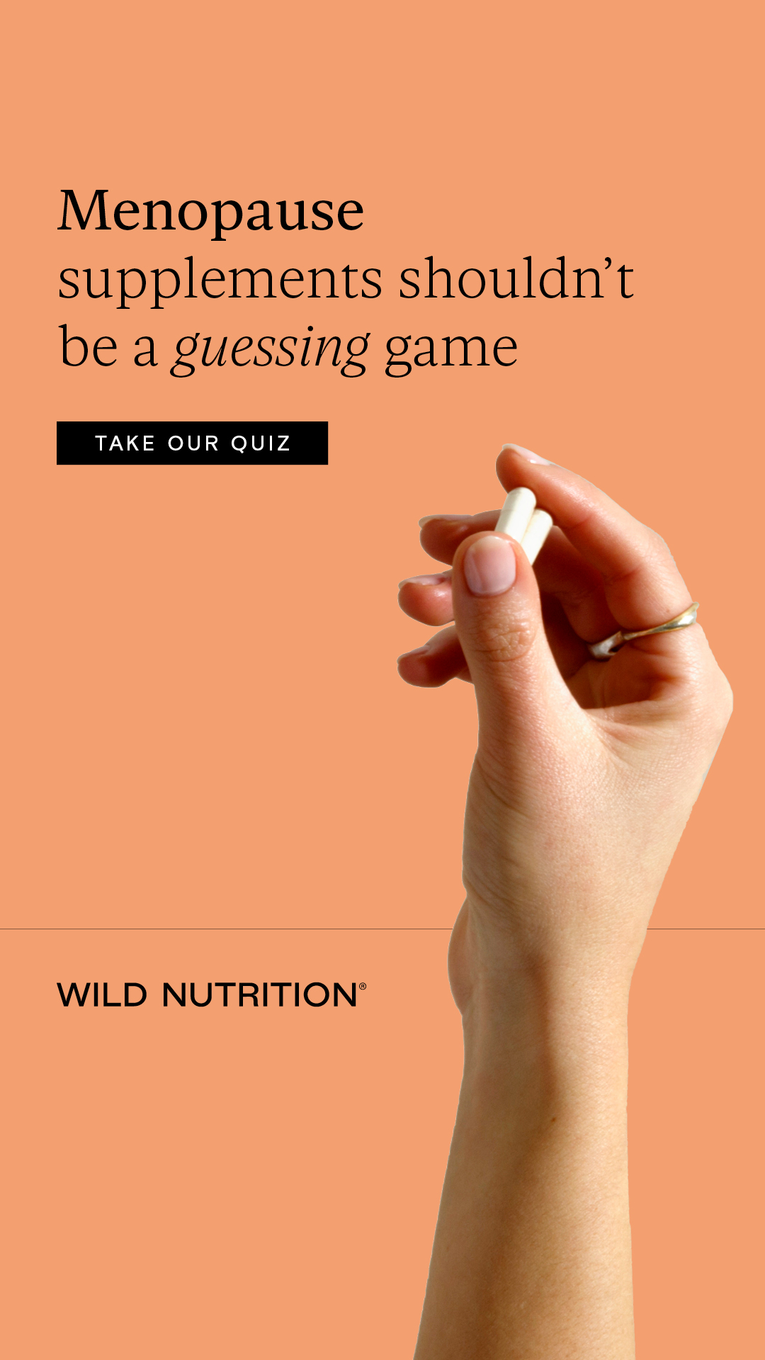 Wild Nutrition Facebook ad