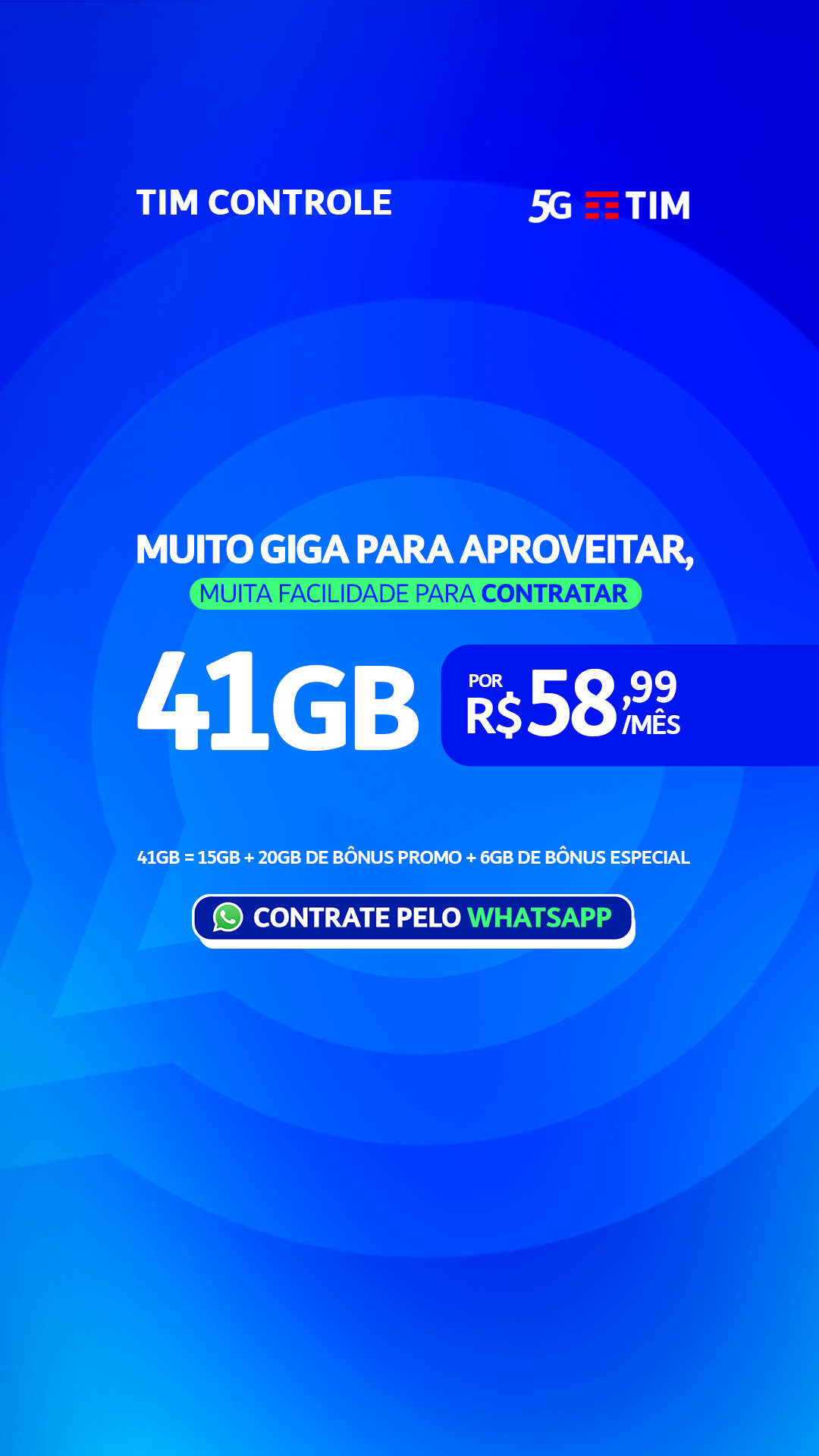 TIM Brasil Facebook ad from Jun 17, 2026