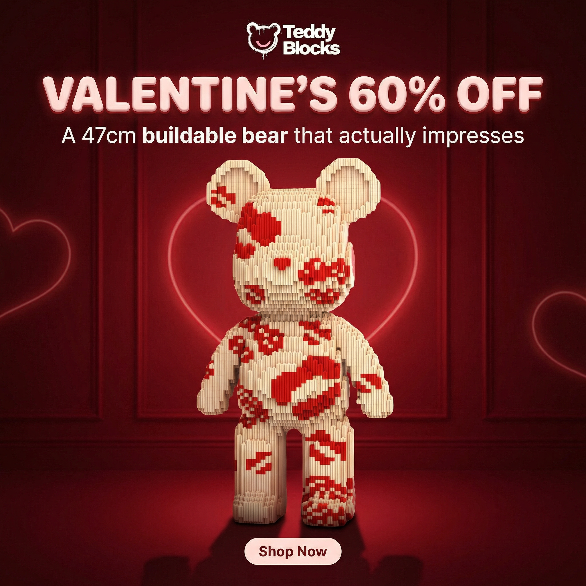 TeddyBlocks Facebook ad