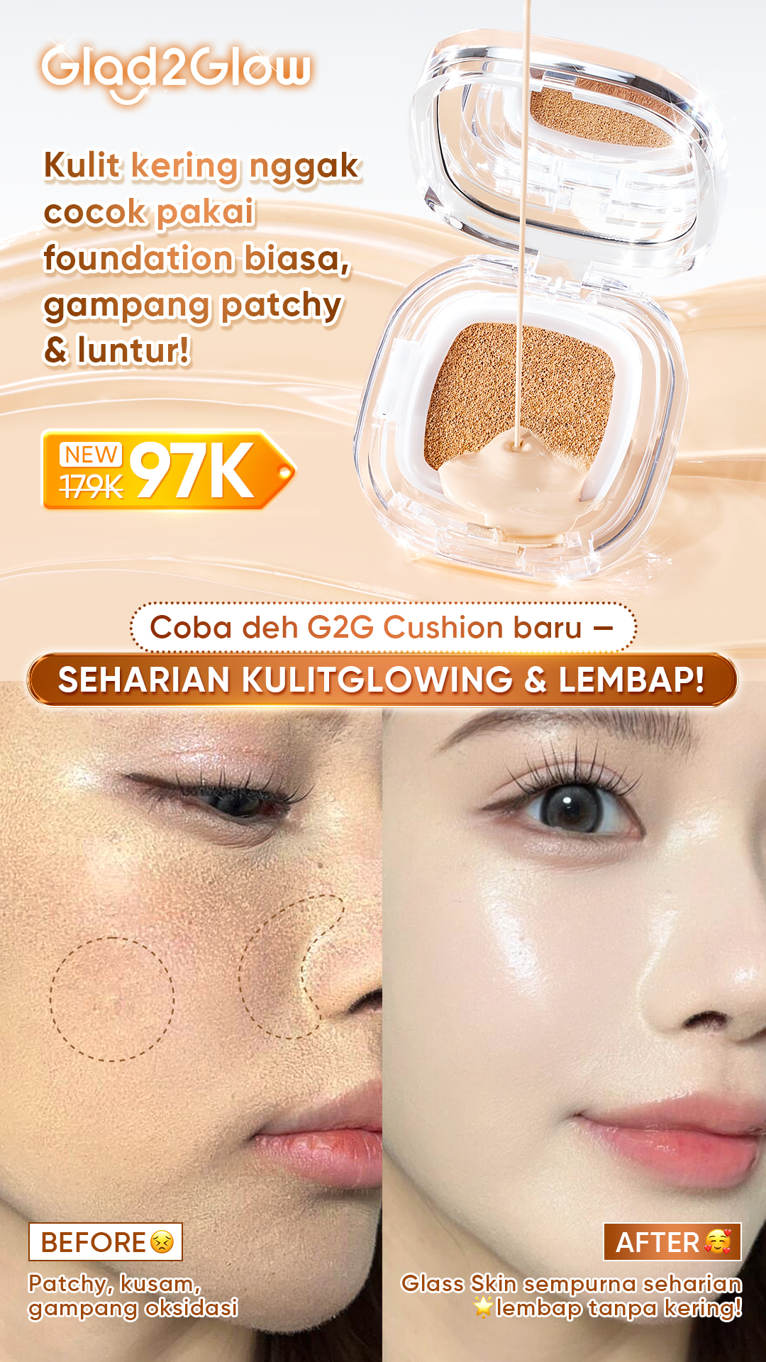 Glad 2 Glow/Indonesia Facebook ad