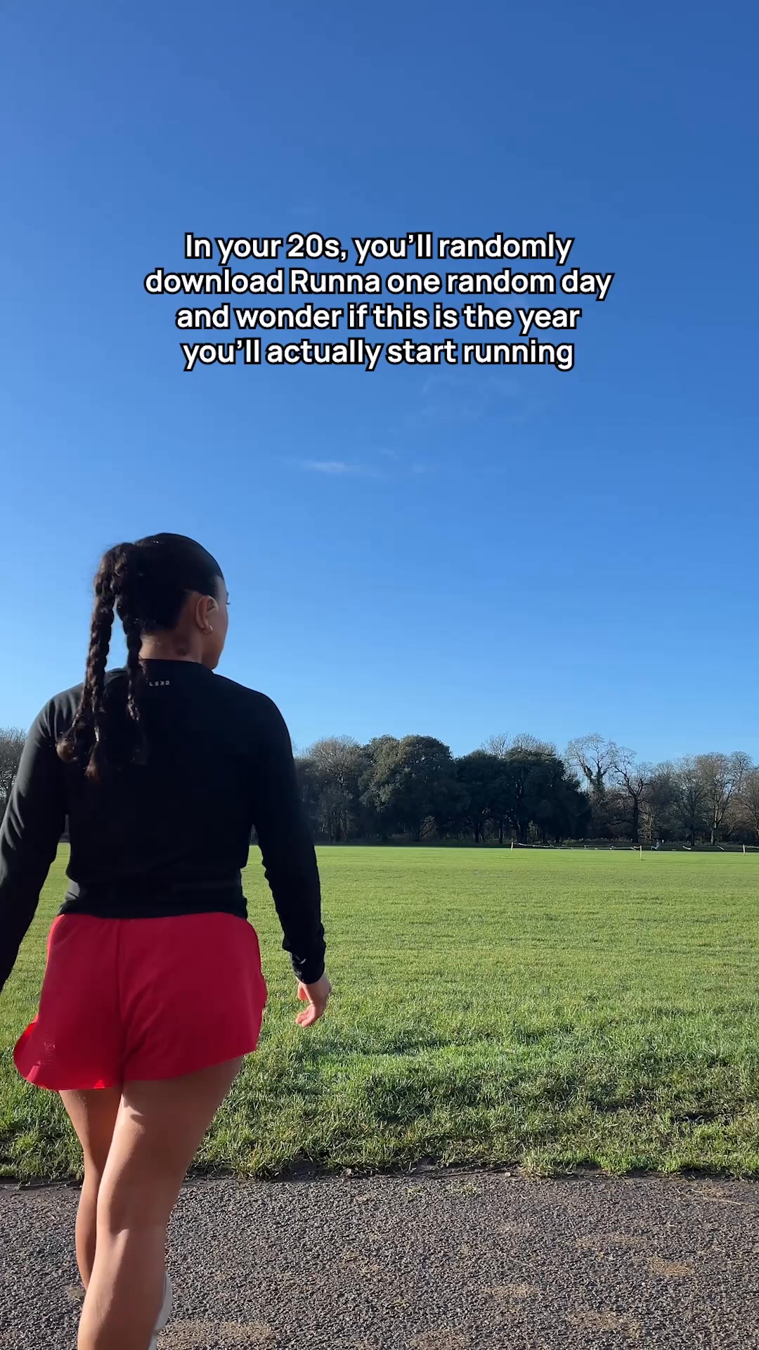 runna Facebook ad: The Ultimate Running Training App.