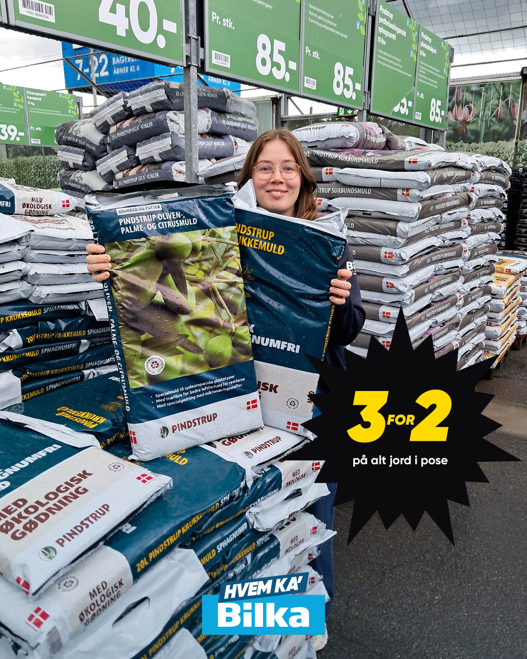 Bilka Facebook ad: Se mere i avisen