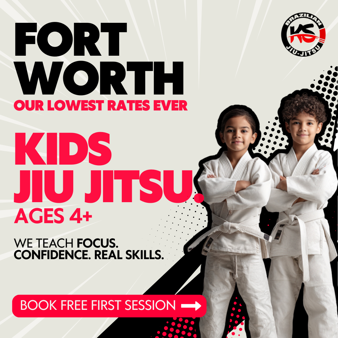 KSJJ Facebook ad: BOOK THEIR FREE JIU JITSU SESSION